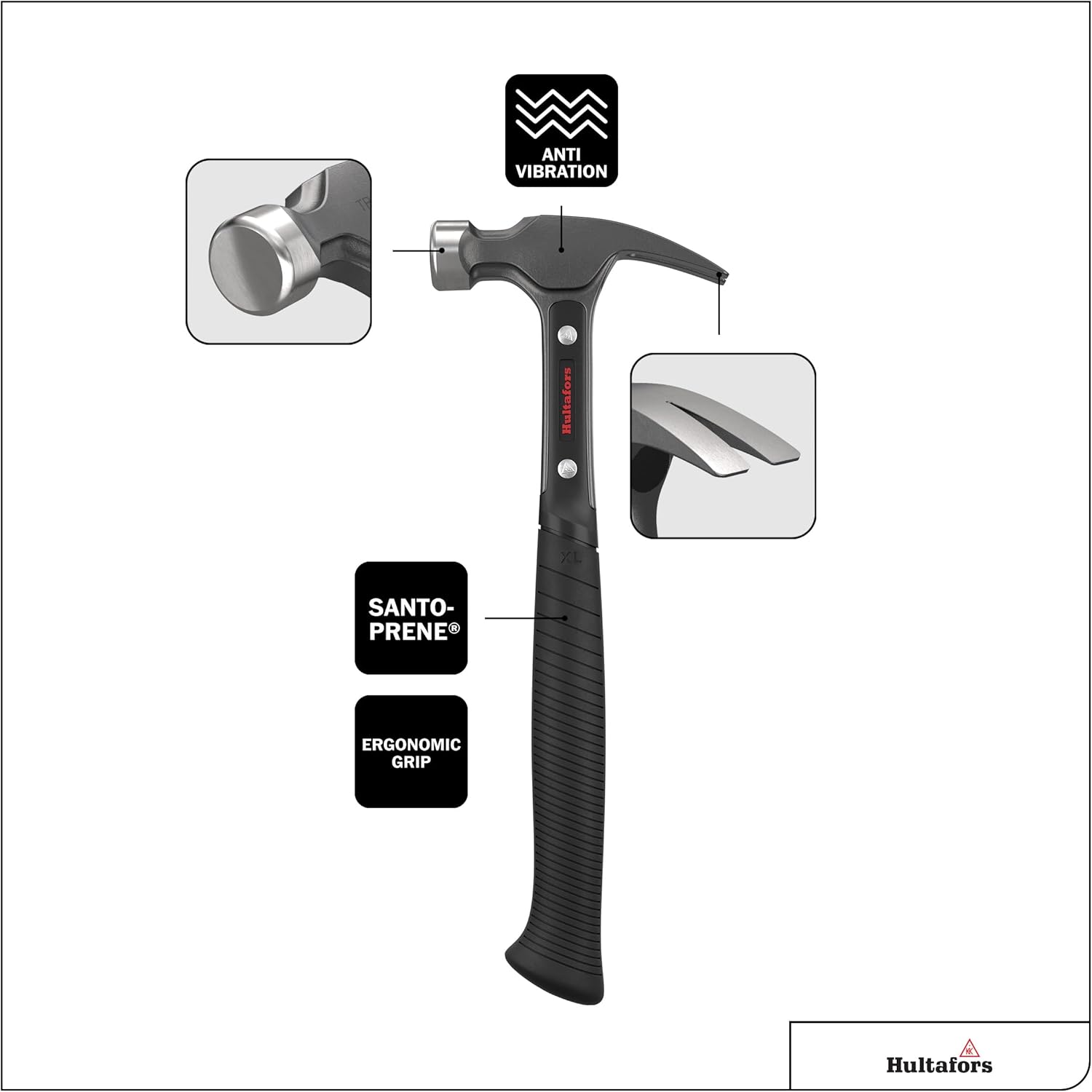 Hultafors 820220 TR 16 XL Claw Hammer