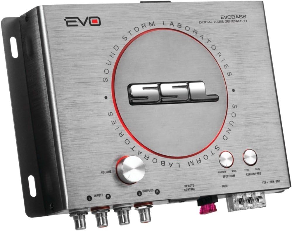 Sound Storm Labs EVOBASS Car Bass Generator - Powerful Low Frequency Enhancement System for Bass Applications