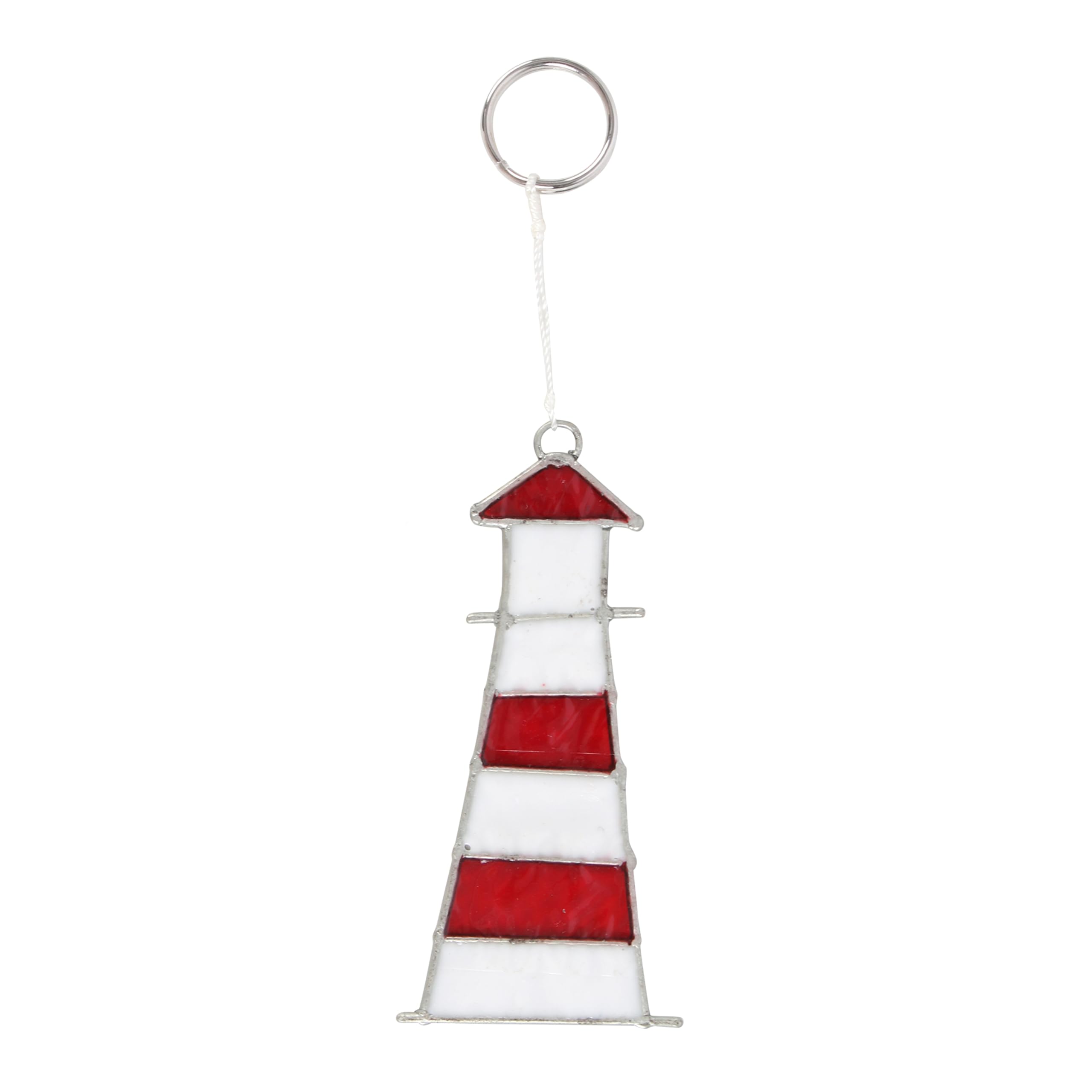 Something Different Wholesale Charming Lighthouse Suncatcher: Resin Seaside Decor, Coastal Window Ornament & Ocean Souvenir By