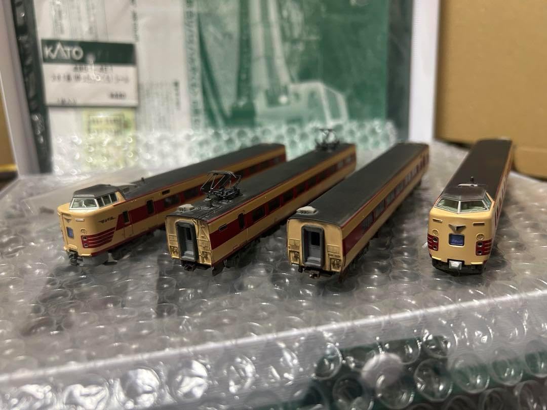 KATOウェザリング加工 381系リバイバルやくも4両編成オーナー所有放