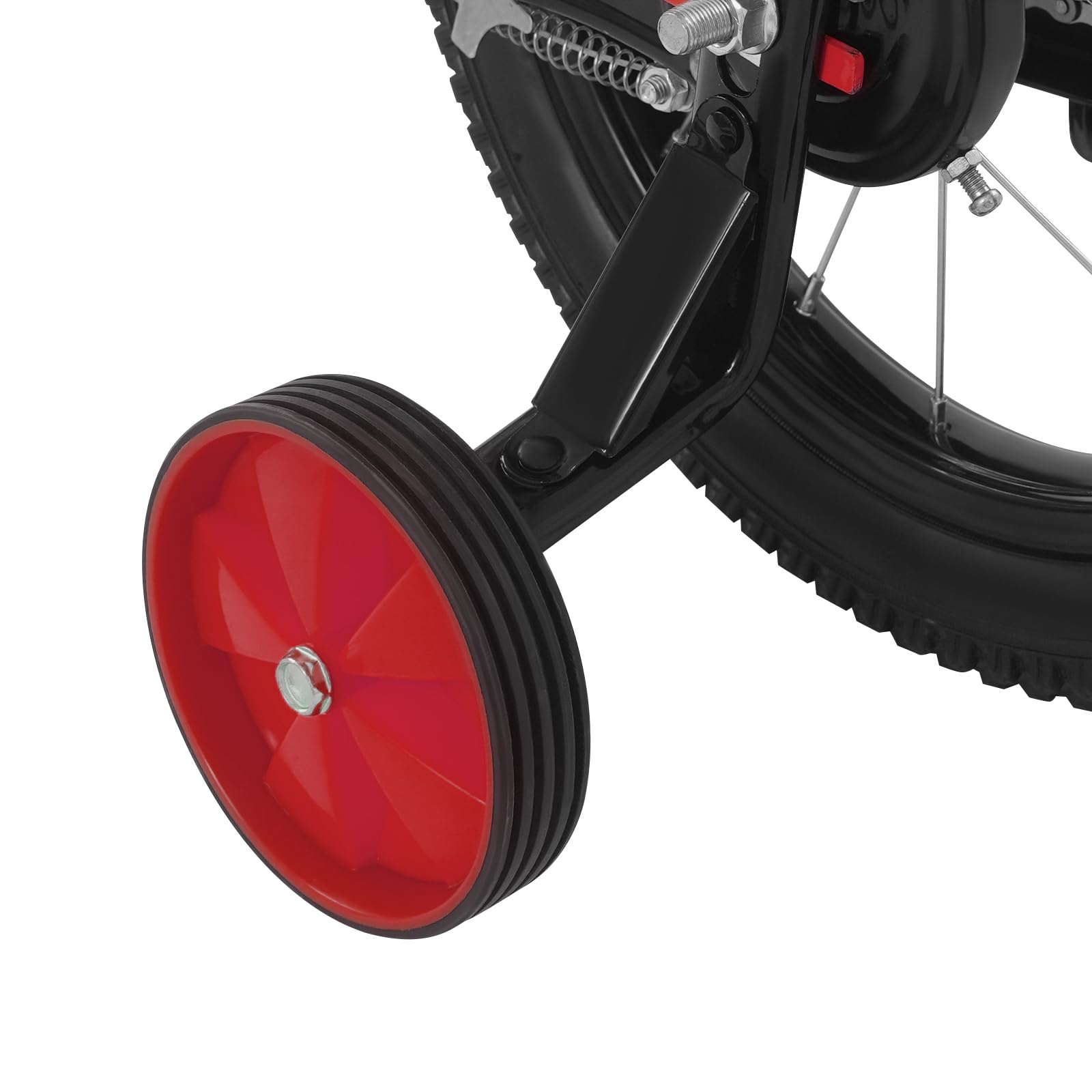 Bicicleta Infantil de 14 Pulgadas a Partir de 3-6 años, Bicicleta Ajustable para niños con Ruedas estabilizadoras, Cubierta de Cadena
