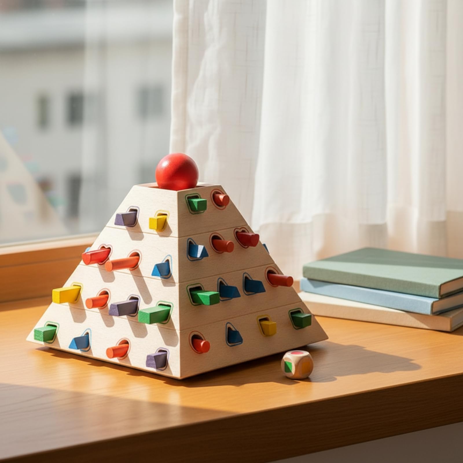 Pyrami Pédagogique Sensoriel Naturel, pr Maternelle, s, Bébés