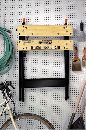 BLACK+DECKER Workmate Portable Workbench, 350-Pound Capacity (WM125)