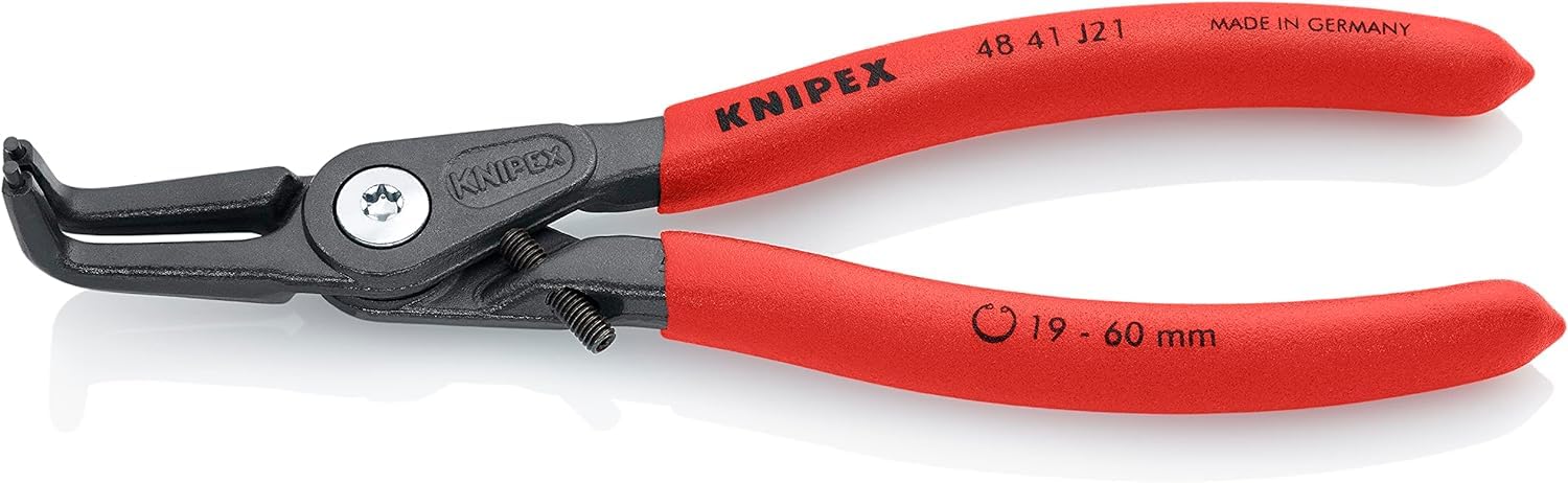 Alicate KNIPEX con puntas de precisión para arandelas y mangos antideslizantes