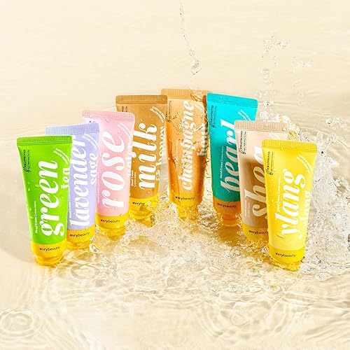 Miniatura 5 de AVRYBEAUTY Green Tea - Juego de loción de manteca de karité de 1.5 onzas, paquete de 6, loción de manteca de karité para piel seca, crema de manos