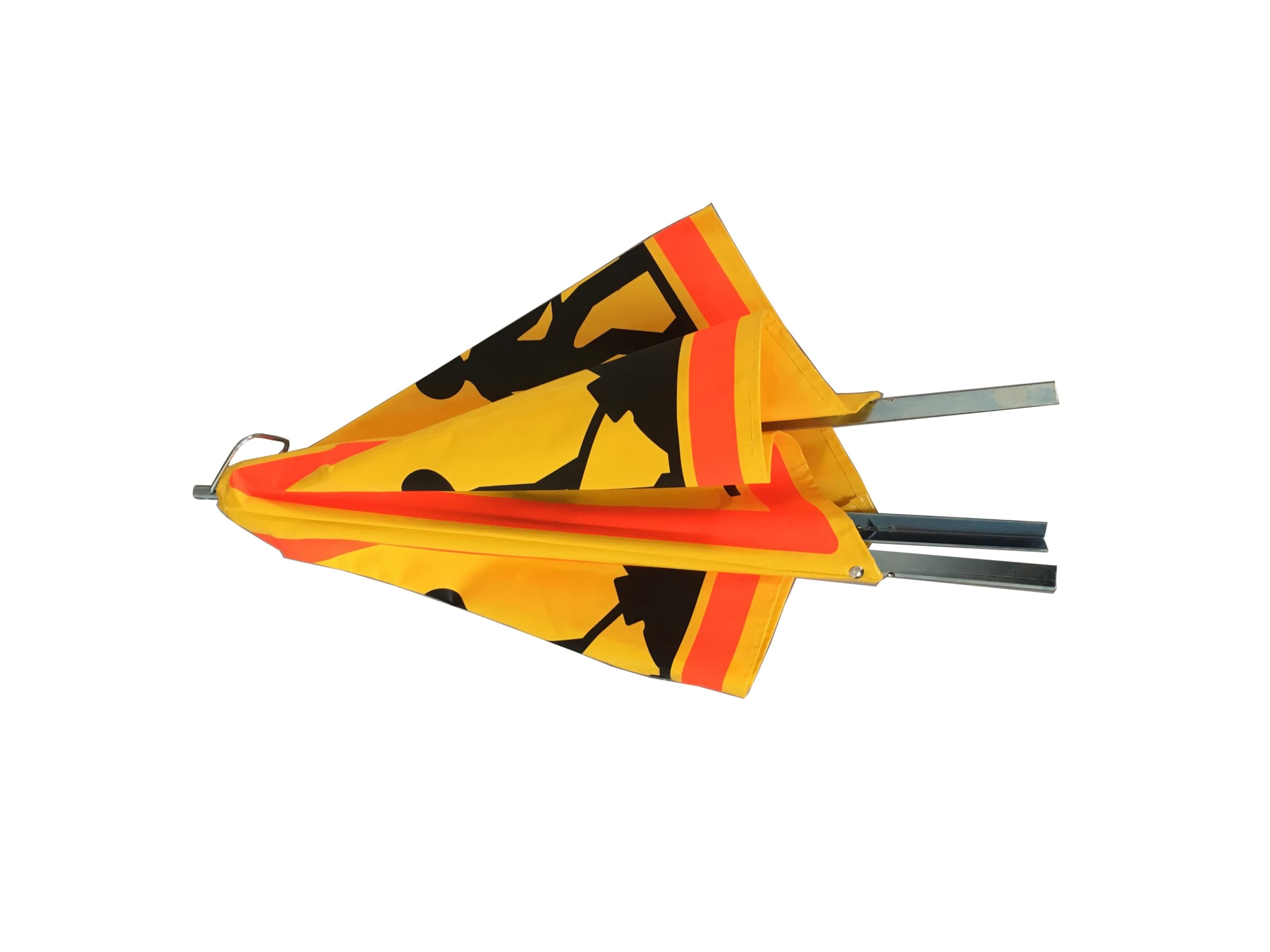 Tripode de signalisation pliable classe 1 - logo chantier