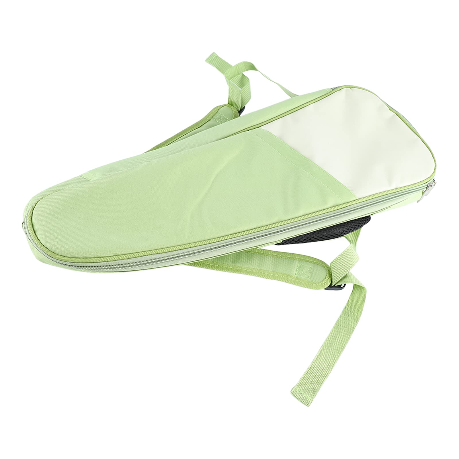 Zaino Protettivo per Ukulele con Tracolla Regolabile Borsa Portaoggetti per Ukulele in Tessuto Oxford di Grande capacità per 23 Pollici 24 Pollici (Verde)