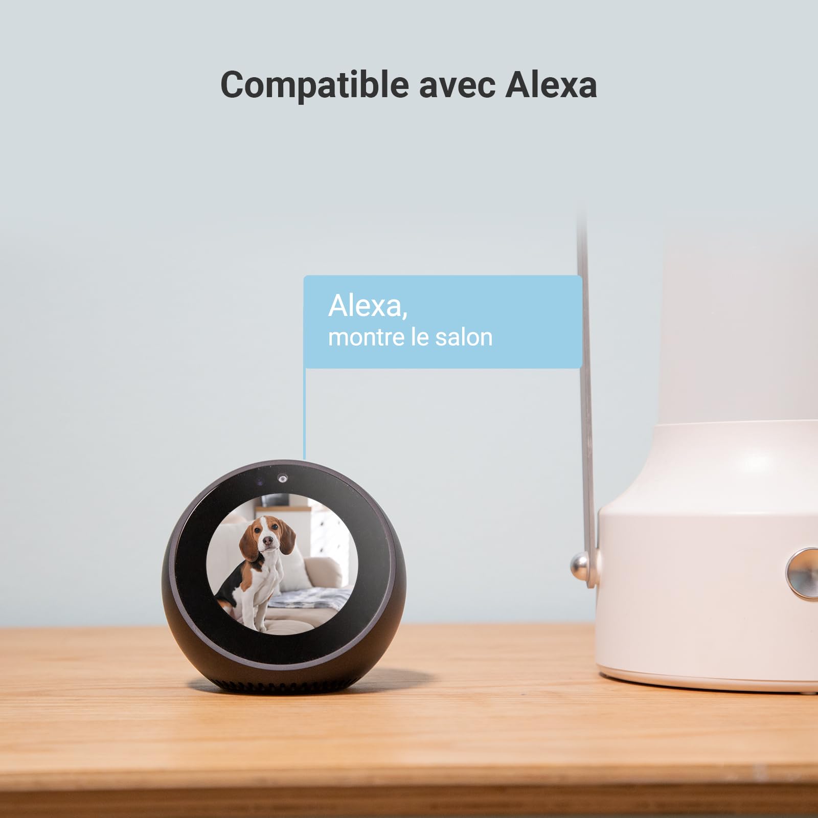 EZVIZ C6N Caméra Surveillance WiFi Intérieure 1080p, Pan/Tilt 360°, Vision Nocturne, Détection Mouvement