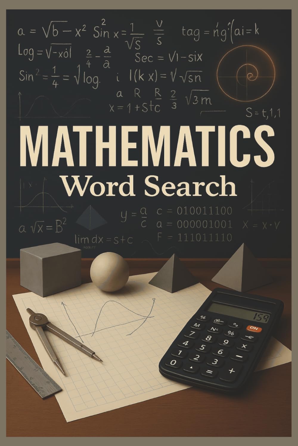 Mathematics Word Search: 55 Word Search Puzzles Featuring Algebra, Geometry, Arithmetic, Calculus, Statistics, and Number Theory with Interesting Facts, Useful Tips, and Complete Solutions