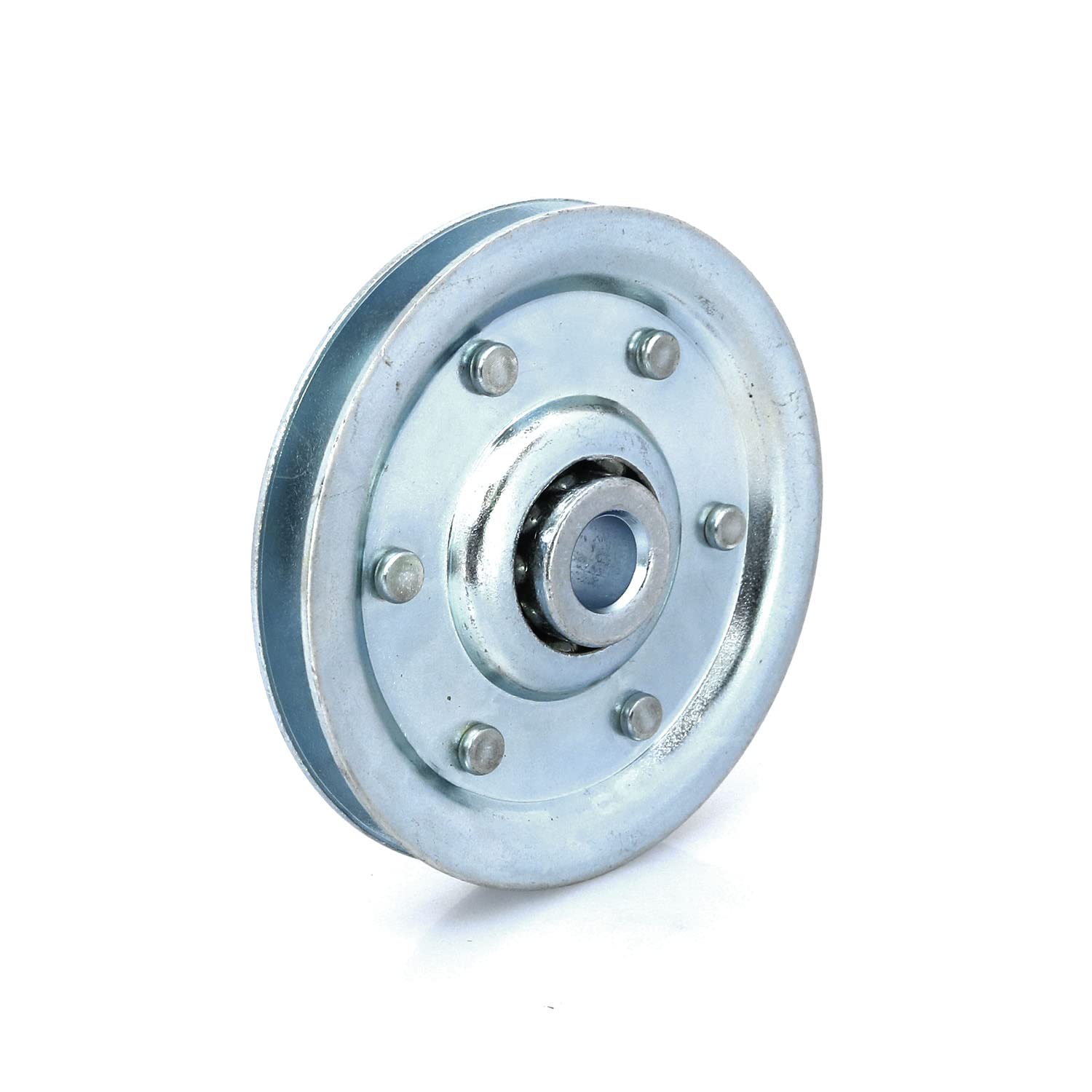 Puleggia A Coppa Da 4"" Resistente 200 Libbre Carico 6 Rivetti - Foto 4