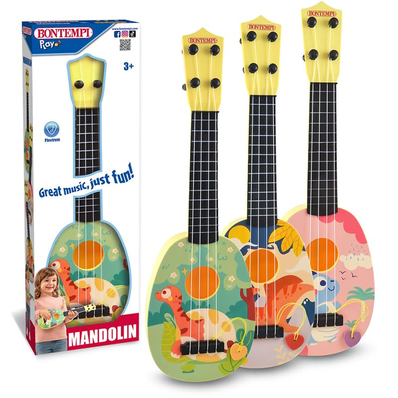 Mandolin Musical Instrument Toy, Assorted Colours