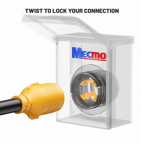 Miniatura 6 de MECMO NEMA 14-50P a L14-30R Cable adaptador de interruptor de transferencia de generador con certificación ETL, generador de 240 V/120 V a casa 50