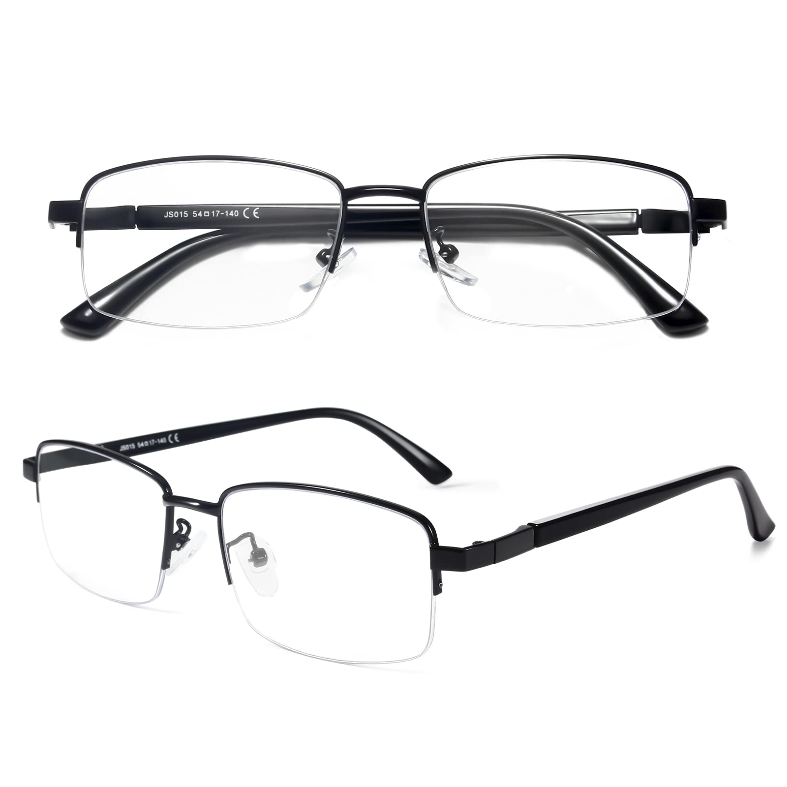 livhoRound Blue Light Blocking Glasses for Women Men -Retro Metal Frame Clear Lens Eyewear -Anti UV400/Blue Ray