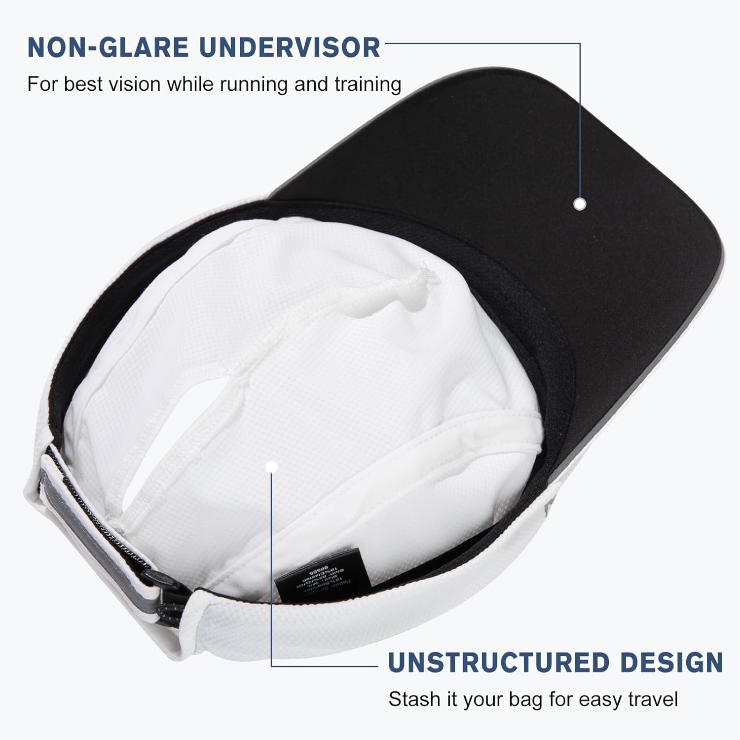 TOP-EX XL/XXL Ponytail Sun Baseball Cap for Women Cooling Running Hat Summer Breathable Mesh Hat - Image 3