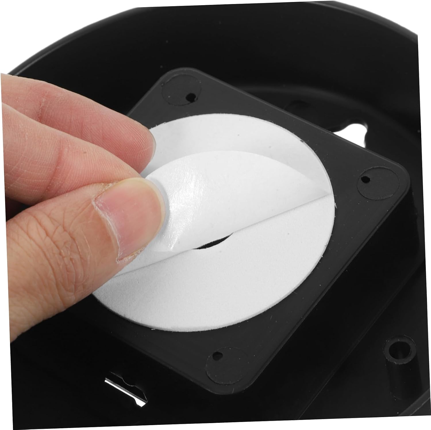 NUOBESTY 2pcs Clock Back Covers Clock Mechanism Frame Lightweight and Easy to Install