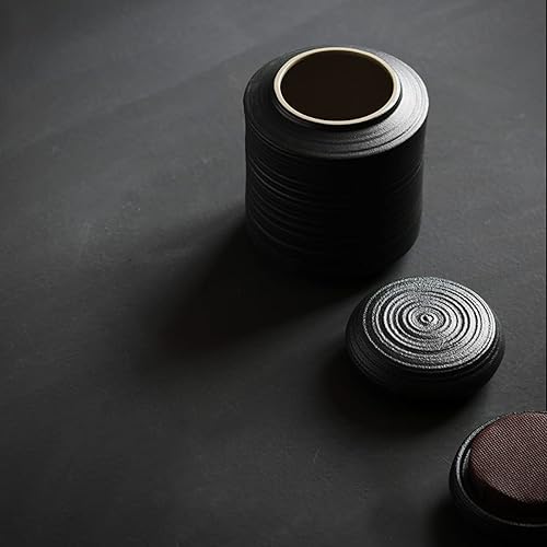 Miniatura 2 de CHUNCIN - Urna pequeña para cenizas humanas, pequeña urna de cerámica para compartir de cerámica, urna funeraria personal de recuerdo de cerámica,