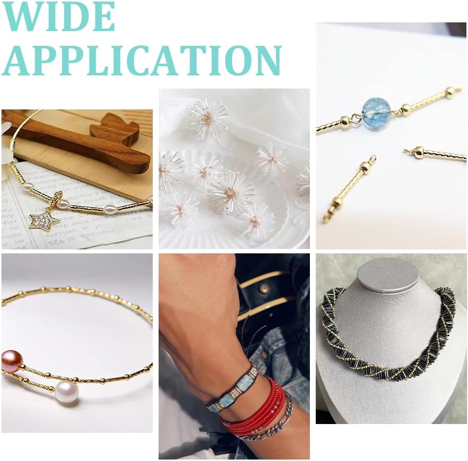 UNICRAFTALE 60Pcs Stainless Steel Tube Beads Metal Straight Long Beads Smooth Loose Tube Beads Spacer Beads for Bracelet DIY Craft Jewelry Making 6mm, STAS-UN0053-12-US12 - Image 6