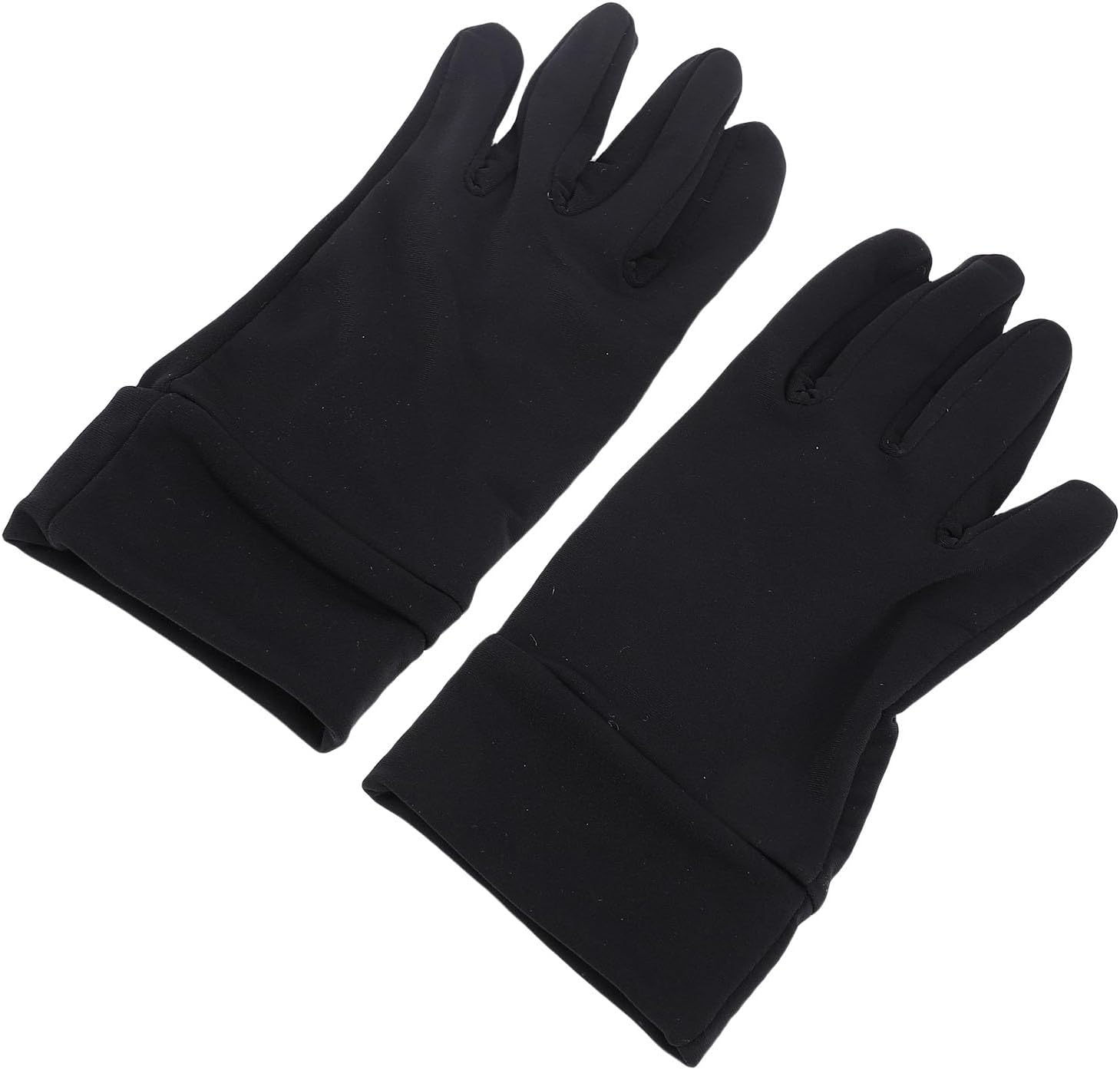 Pilipane Ski Mittens Snowboarding Mittens Cold Weather Warm Windproof Snowproof Ski Gloves for Men Women Winter Sports Black White Pair of 2