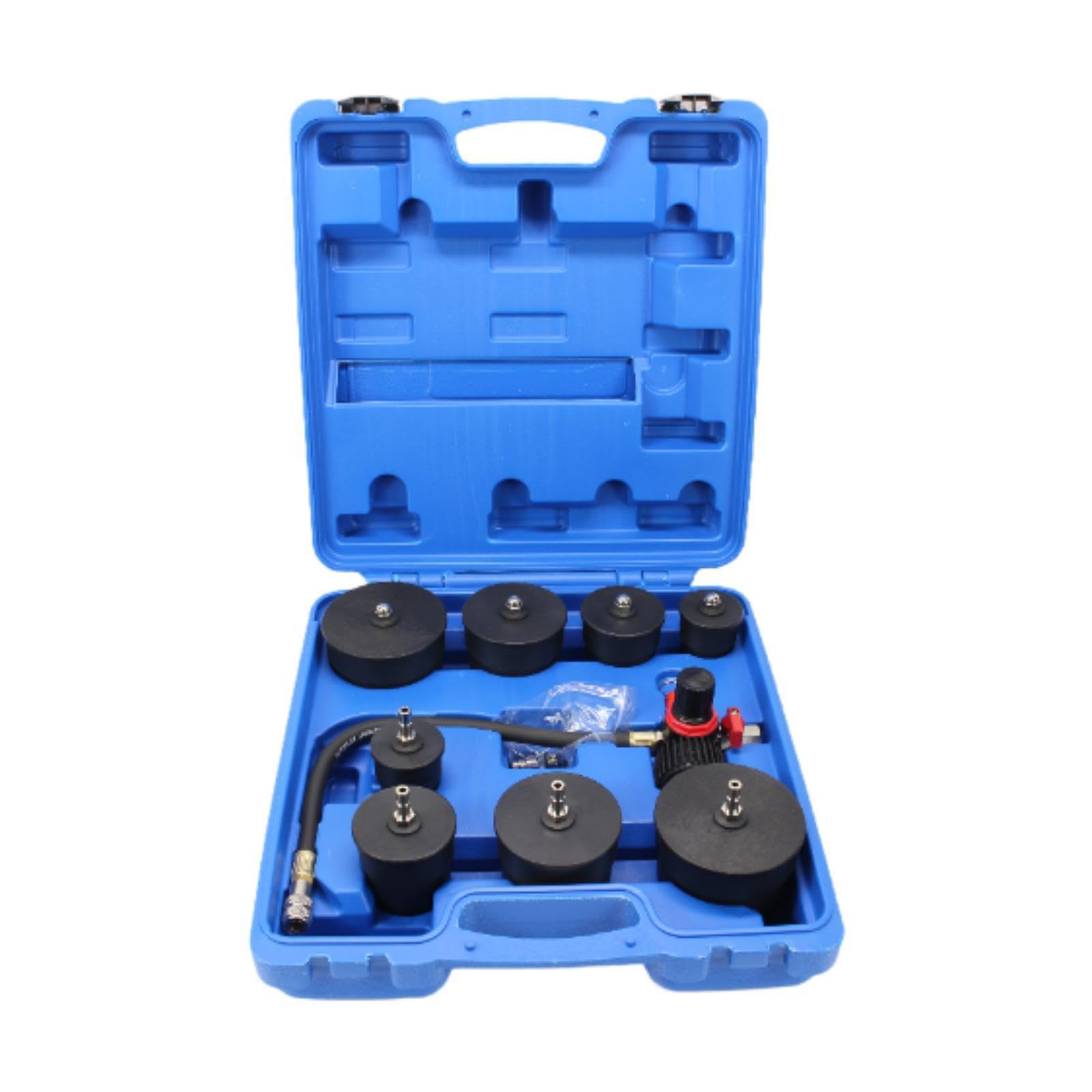Para Sistema de comprobación de Fugas excepcional. Kit de | fugas. Estuche de transporte que satisface las exigencias de los mecánicos automotrices profesionales. Refrigeración,