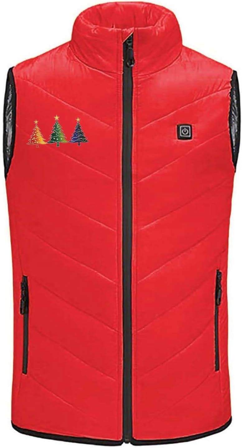 DASAYO Heated Jacket For Kids Boys Electric Heating Zipper Puffer Vest Girls Warm Outdoor Jackets Fashion Winter Thermal Caot