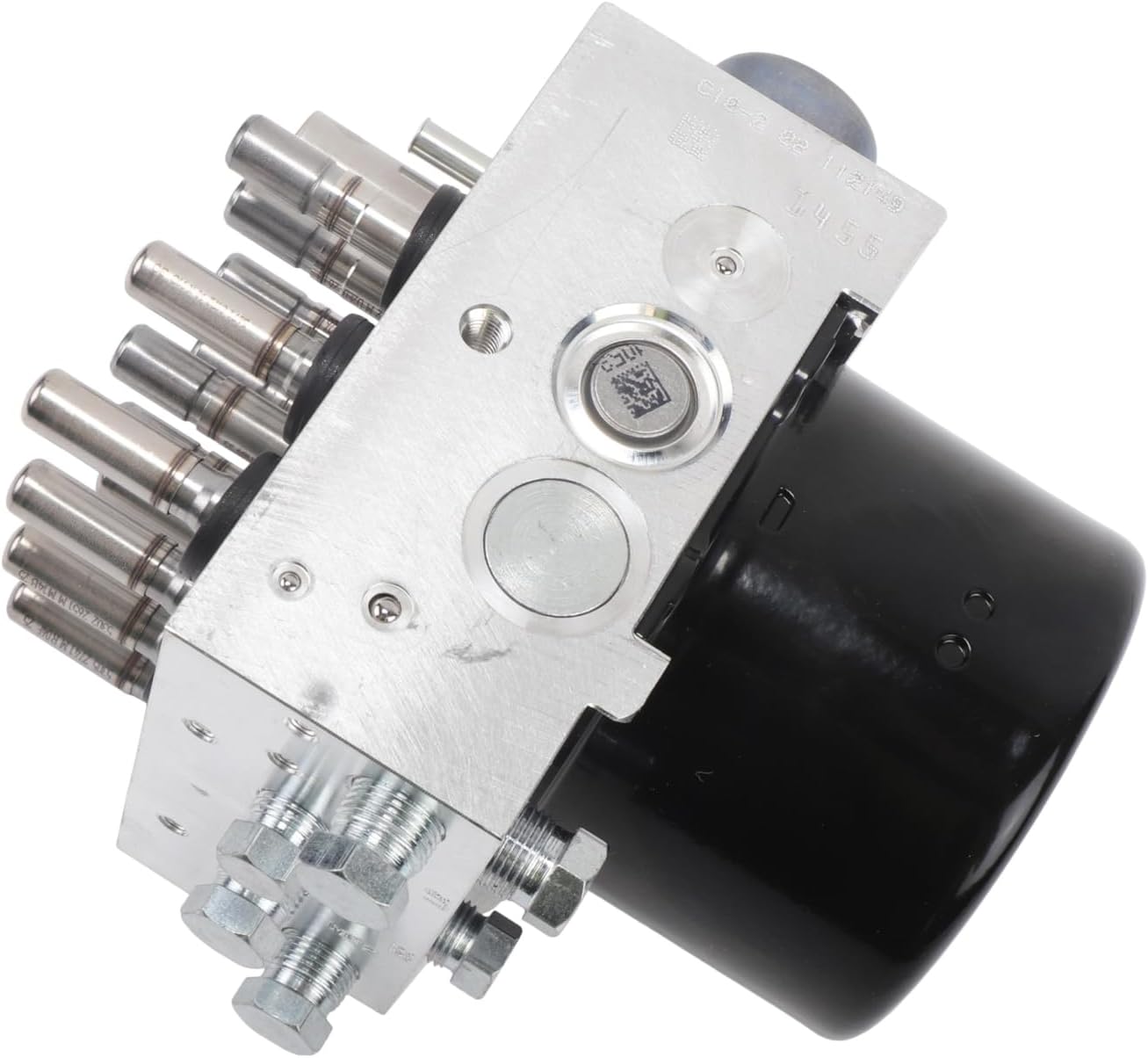 Black and Silver Stainless Steel ABS Modulator Valve Kit