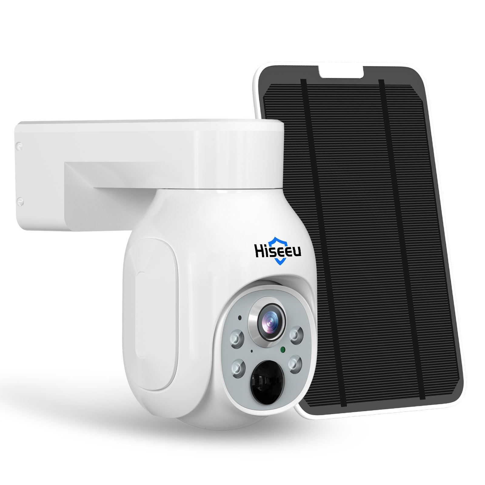 Amazon.com : Hiseeu Solar Security Camera Outdoor, 4MP Wireless