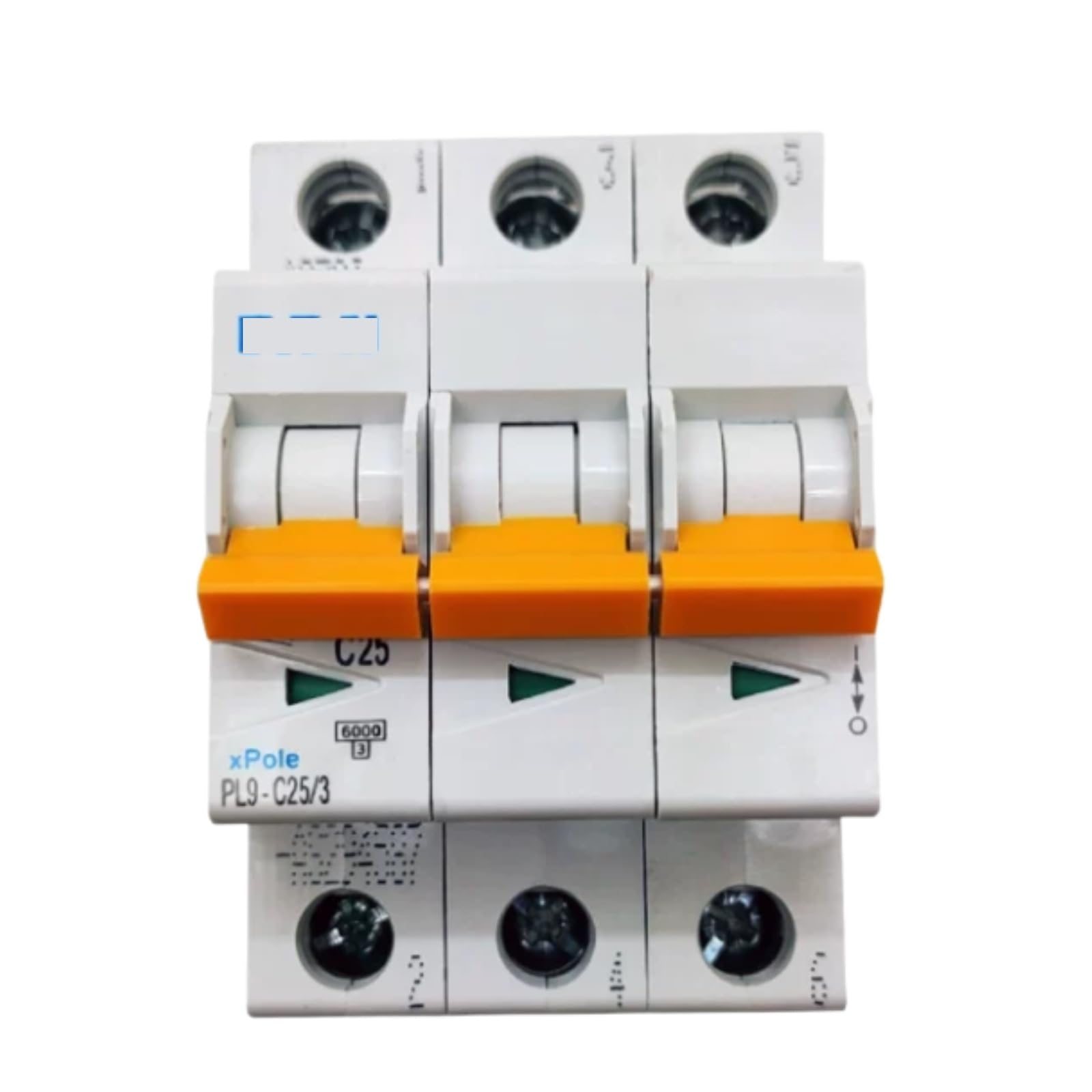 HKEJSJWA Circuit Breaker PL9-C25/3, 25A 3P Mini Circuit Breaker