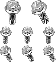 Yourkar 8-Pack Stainless Steel Skid Plate Bolts 12mm Hex Head for Toyota 4Runner Tacoma FJ Cruiser Land Cruiser Sequoia