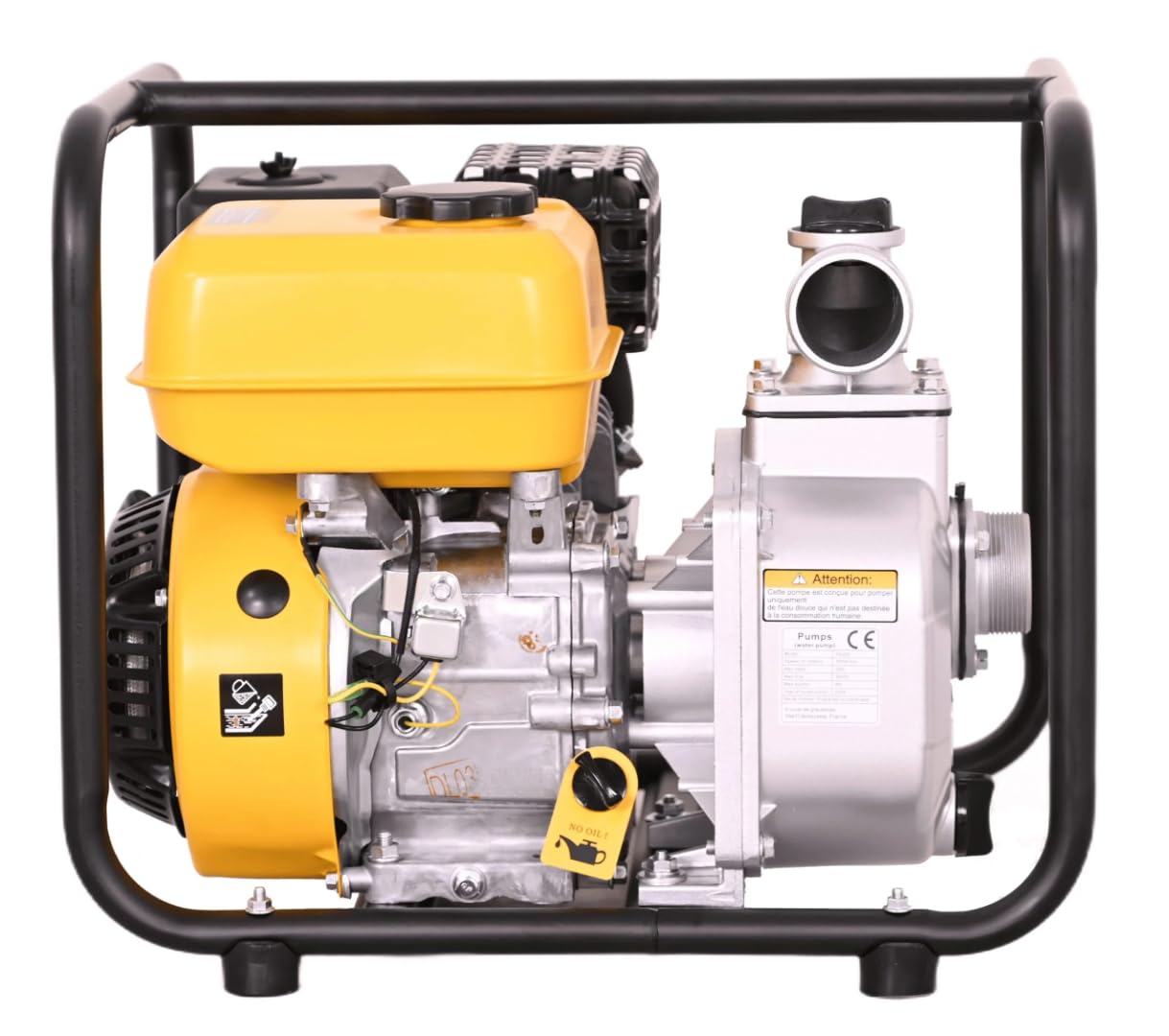 Nemura Pompe à Eau Thermique 209cm3 36 m3/h 50mm Moteur 4 Temps
