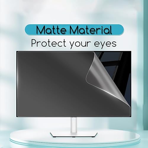 Miniatura 6 de Paquete de 2 protectores de pantalla antirreflejos de 23.8 pulgadas para monitor de escritorio de pantalla ancha de 23.8 pulgadas 16:9, filtro de