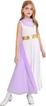 Vestido De Diosa Griega Sin Mangas - Toga Larga Para Adultas, Ideal Para Cosplay, Fiestas Y Carnaval