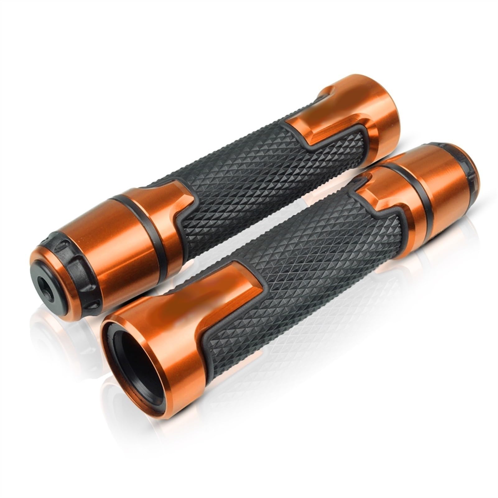 Poignées moto orange confort de route trajets quotidiens et balades CBR250R