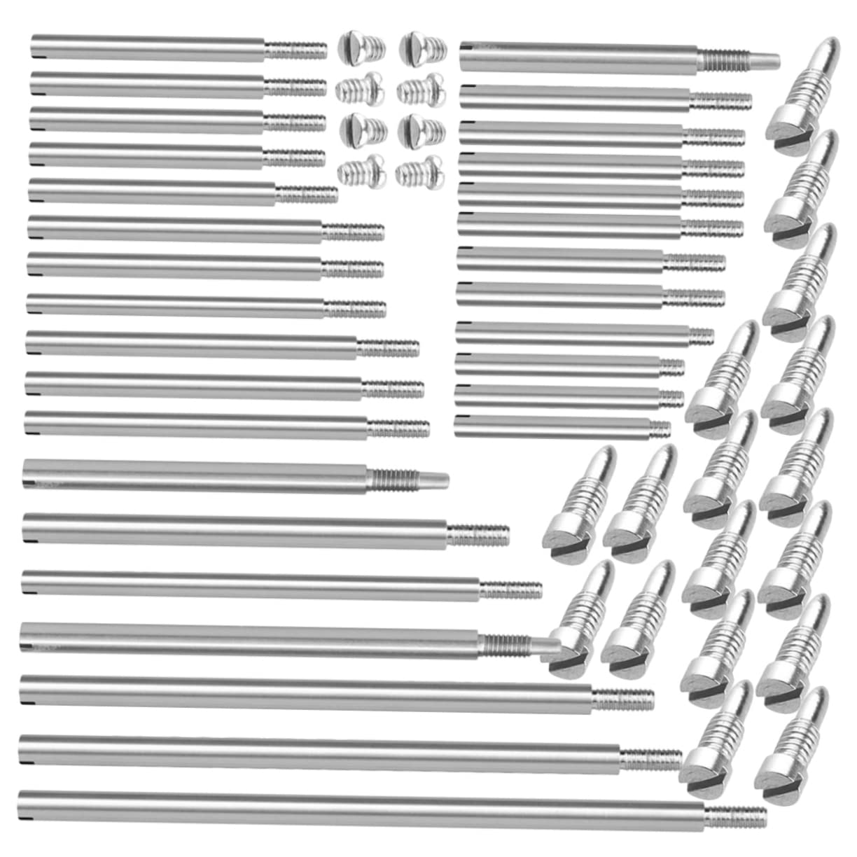 SUPVOX 4ensembles Accessoires De Réparation Pour Basson Avec Filetées Vis Et Blocs Rainurés Kit De Réparation Pour Instruments à Vent
