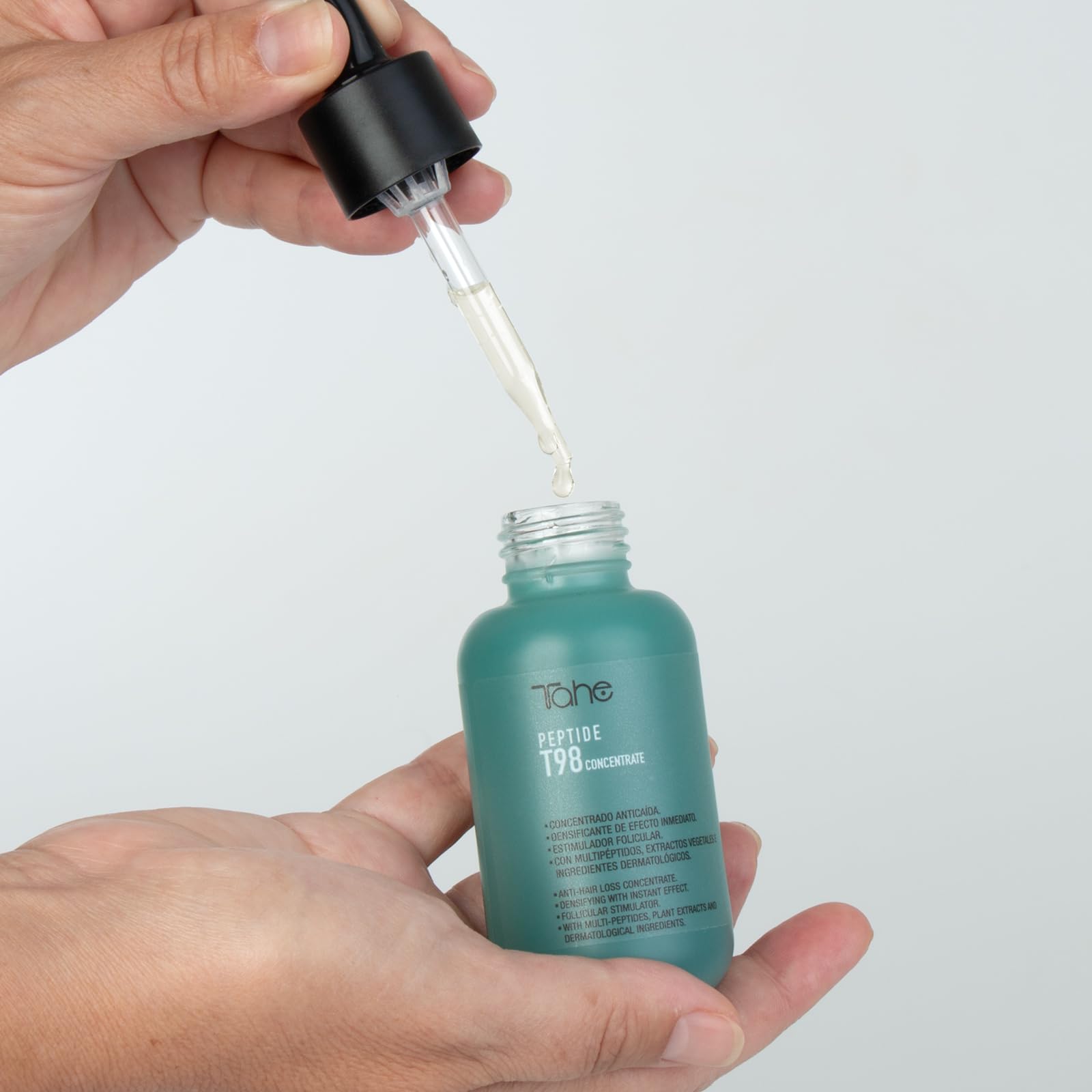 Tahe Peptide T98 Tratamiento concentrado anticaída capilar densificante con multipéptidos de efecto inmediato (50 ml (Paquete de 1))