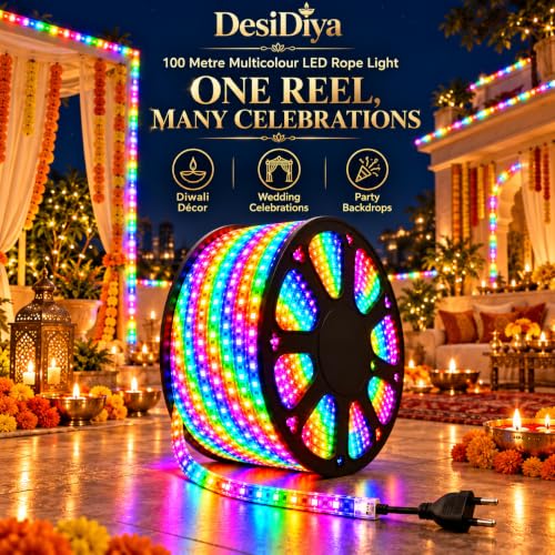 Desidiya LED Rope Light 100 Meter Multicolor - Image 5
