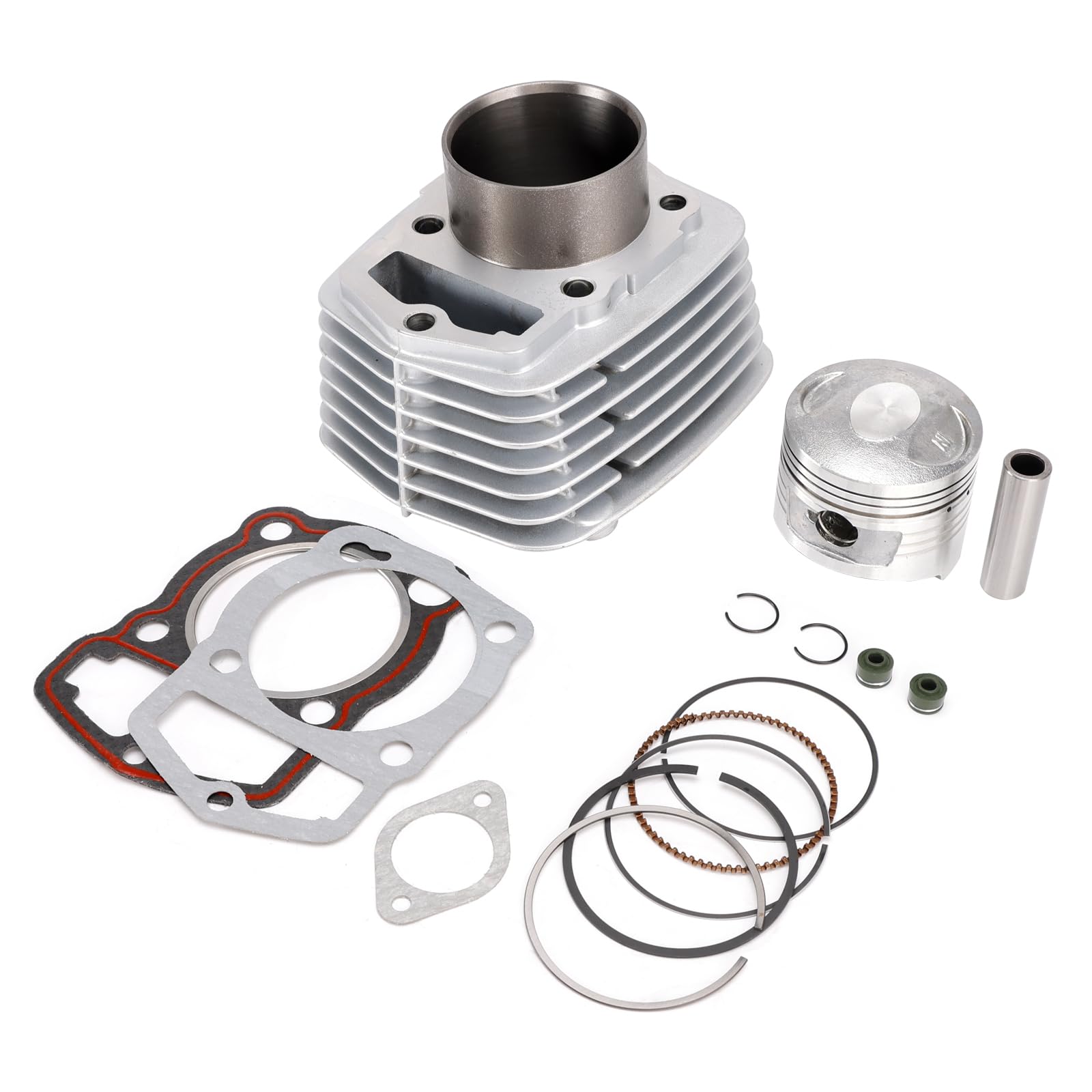Topteng 63mm Cylinder Piston Gaskets Top End Kit passend für Honda xl200r xl185 xr200r 84-02