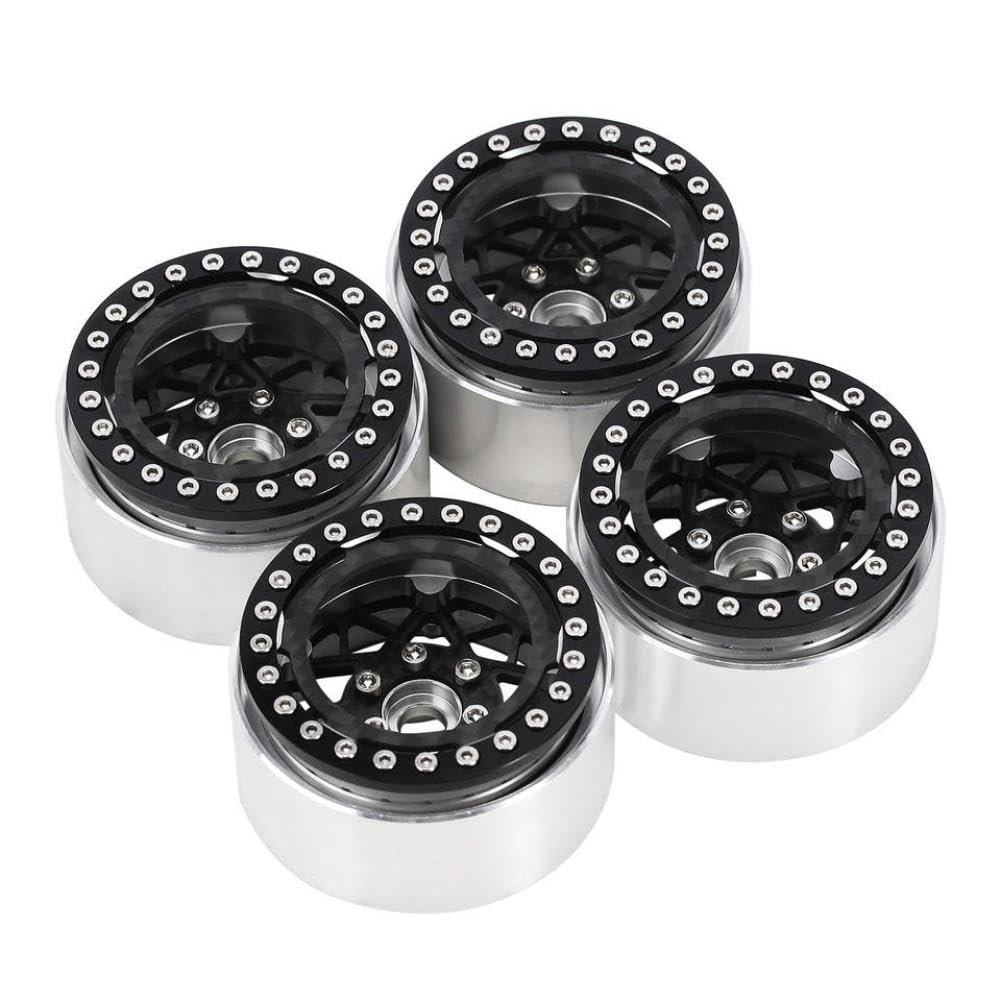 Włókno węglowe aluminium ujemne przesunięcie 10 mm 1,9 cala obręcz koła Beadlock kompatybilna z VS4-10 Gen8 W1952