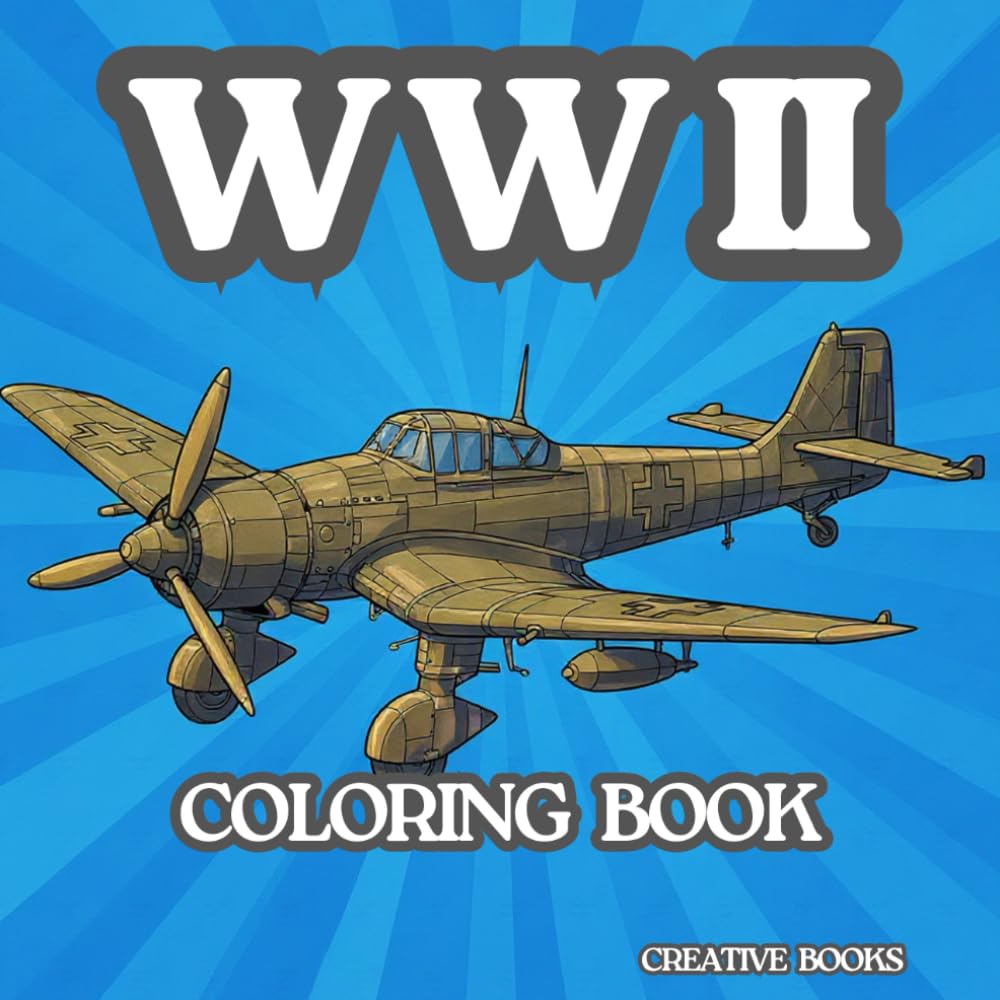 WORLD WAR II: WORLD WAR II; SHIPS, TANKS, AND AIRCRAFT COLORING BOOK