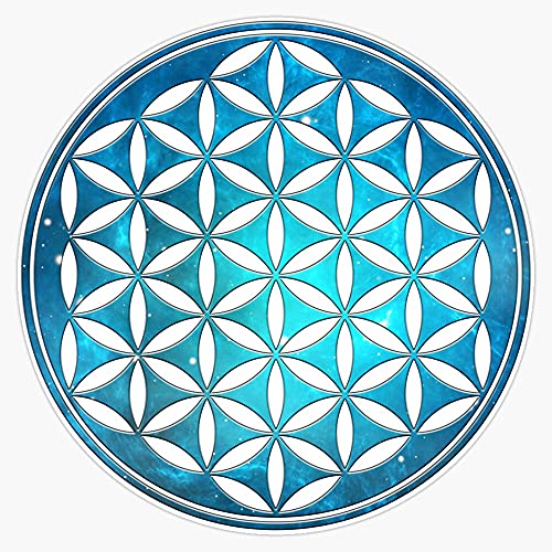MAGNET Flower Of Life - Sacred Geometry - Harmony And Balance Magnetic Vinyl Sticker Decal Magnet 5