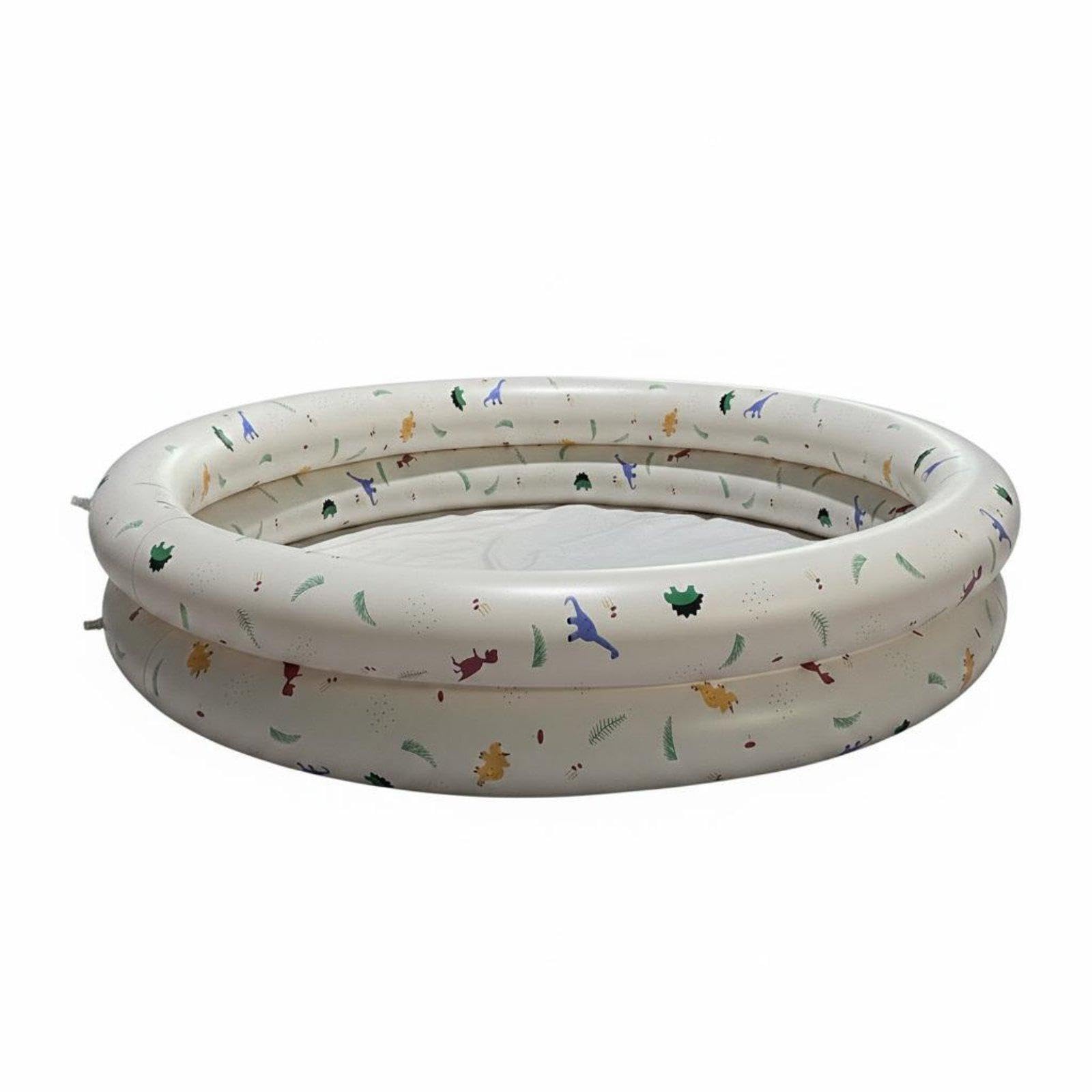 Round Inflatable Infant Pool High Quality Material Inflatable Young Child Wading Pool Lightweight for Infants, Young Children, Outdoor, Backyard, Bath Time 90-21cm Dinosaur|Home & Garden-image-3