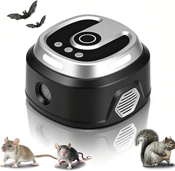 Ultrasonic Pest Repeller Indoor 4 Modes,360  Plug in Mouse Deterrent,120 M  Wide Range Rodent Deterrent Indoor,Mouseblocker for House,Attic,Garage,Warehouse Rvs repelente ultrasonico de plagas