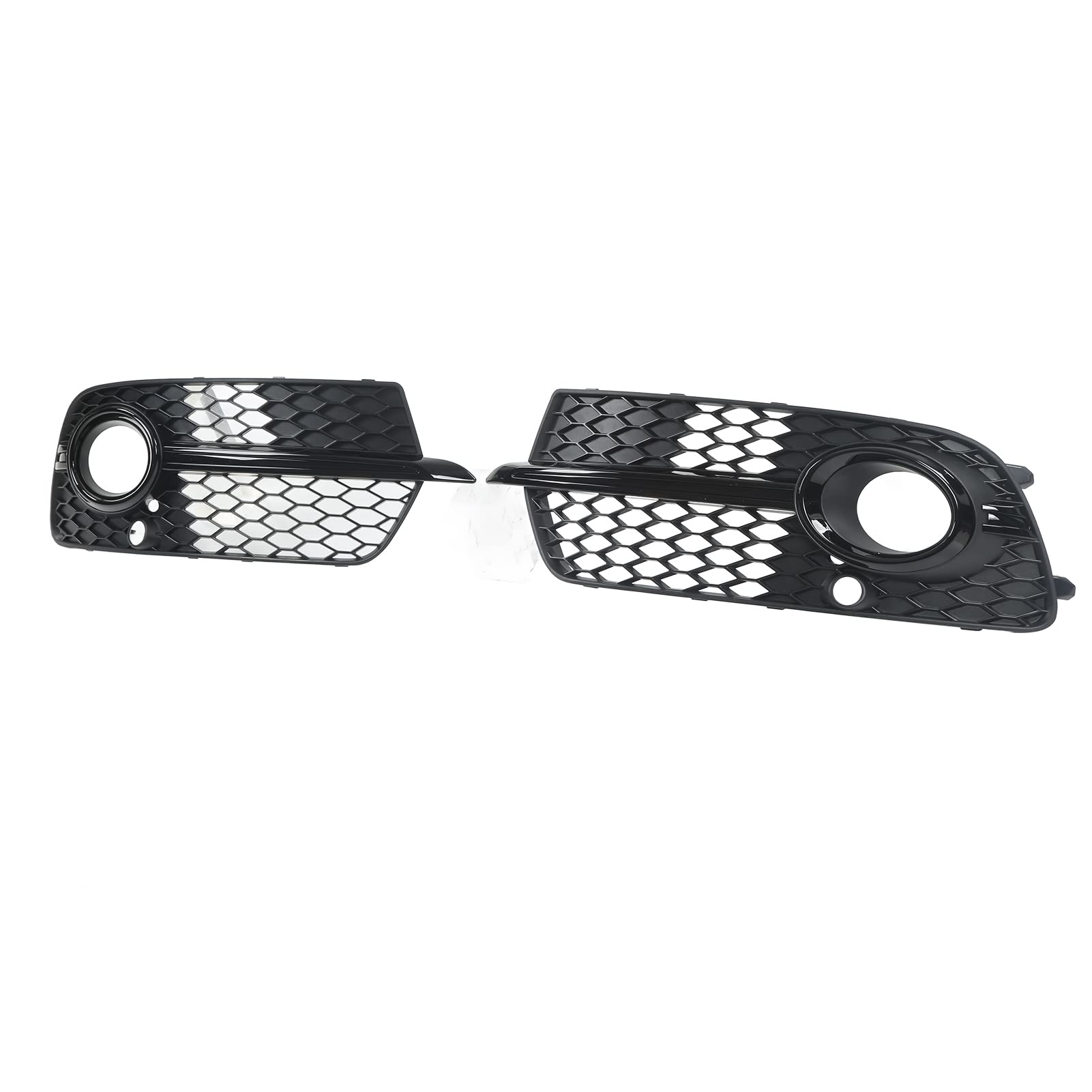 Rejilla Para Luces Antiniebla Delanteras 2PCS Negro Brillante Reemplazo Para SQ5 2013‑2017 Ajuste Diseño Elegante Protección Duradera