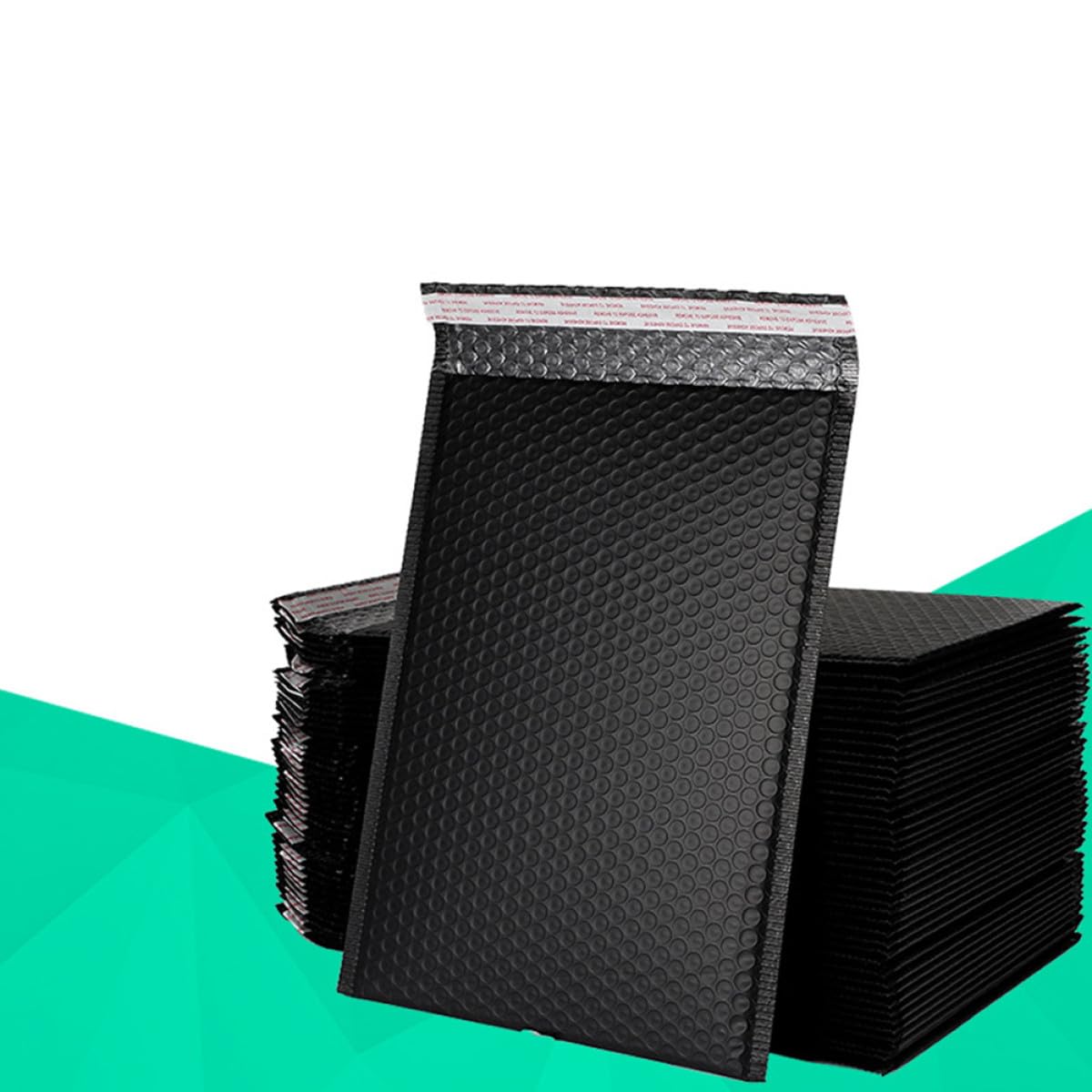 Paquet de Livraison Antichoc Noirs 25 Pièces 33 X 25 CM, Enveloppes à Bulles Auto-Adhésives Étanches pour Envoi Colis et Stockage Polyvalent