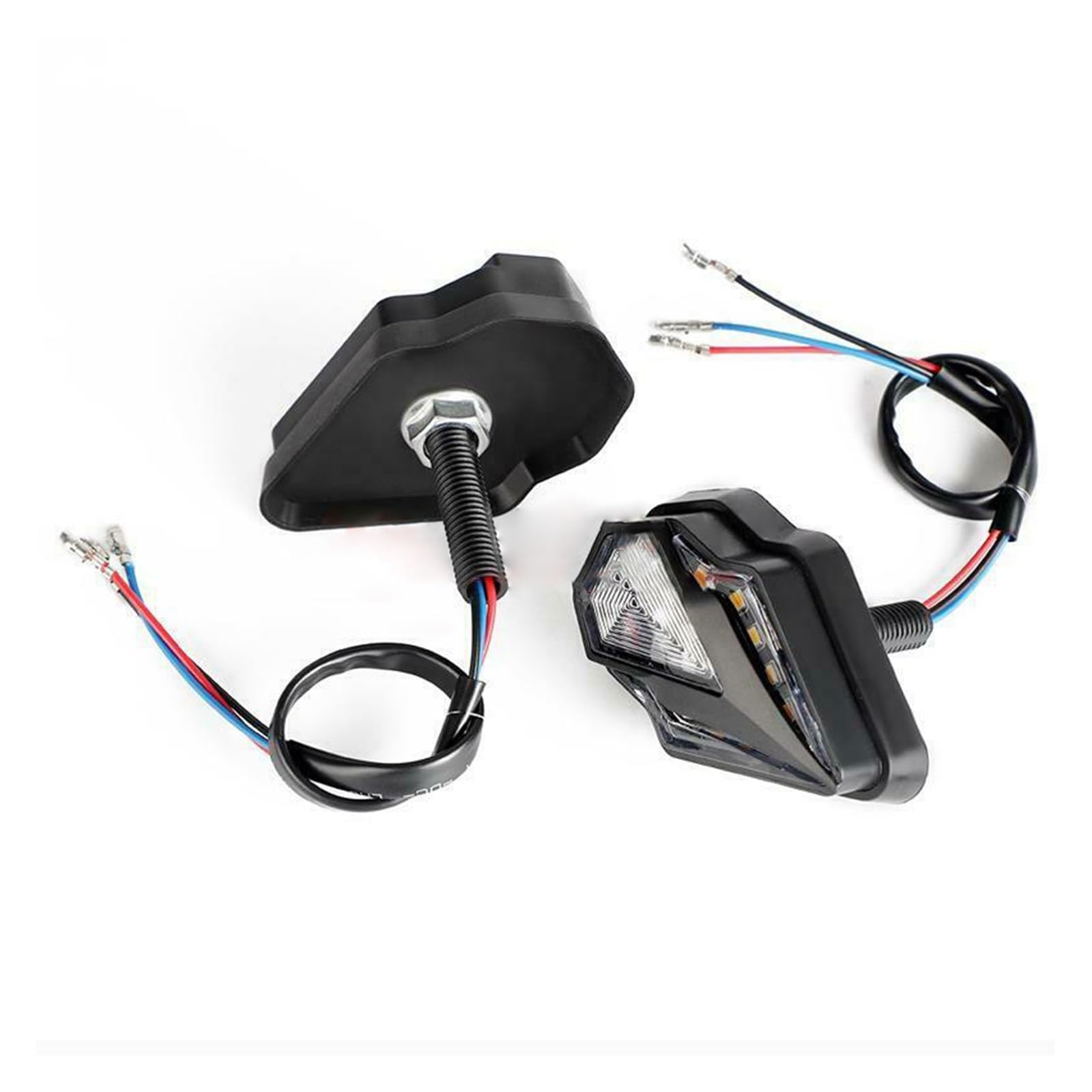 Clignotant Clignotants Moto LED Clignotants Indicateurs Clignotant Lumières Encastré 12 V Moto Pour Café Racer Signal Lampe