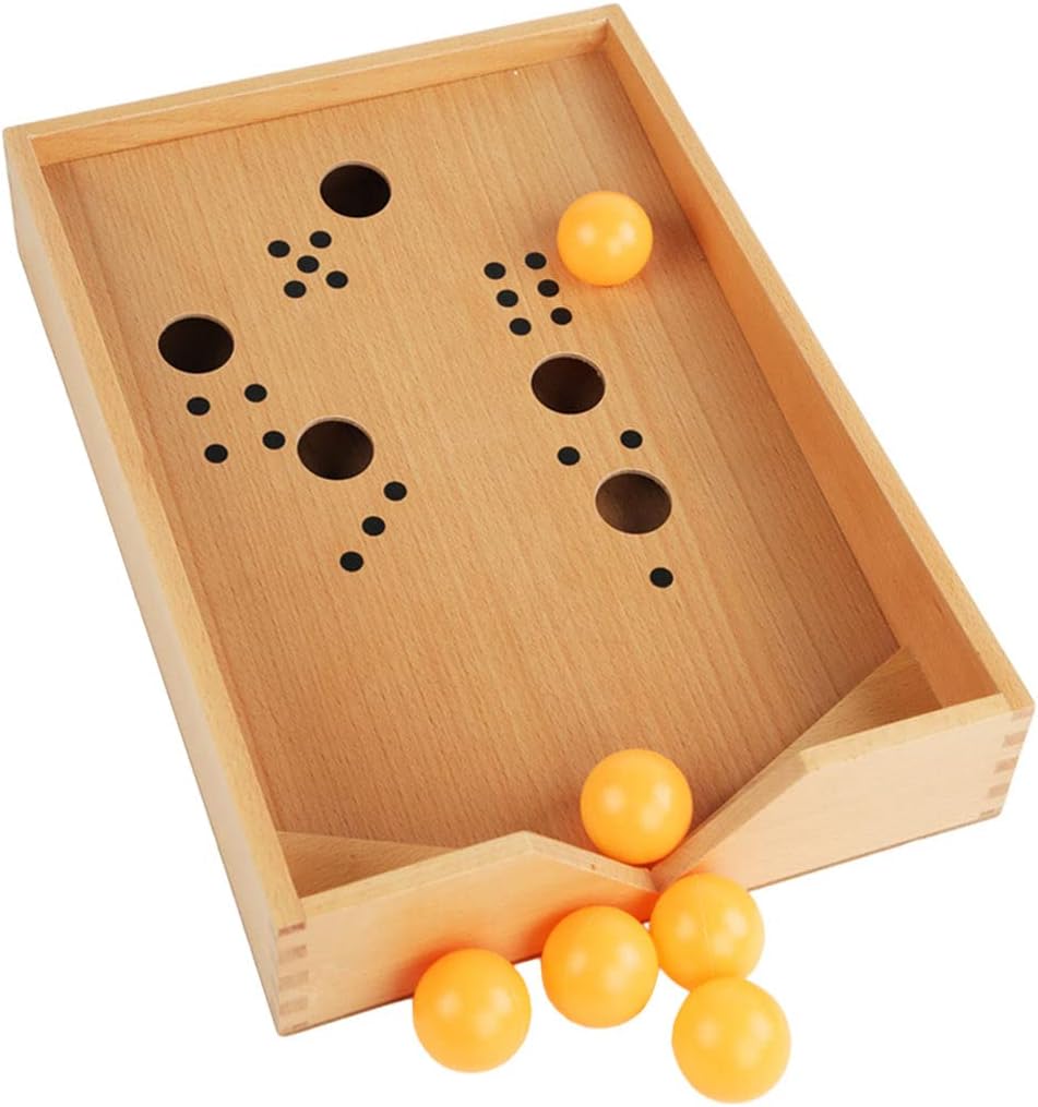Guool 木製のブローボックス吹く風船教育おもちゃパズルゲーム卓球活動おもちゃボードゲーム Guool 木製のブローボックス吹く風船教育おもちゃパズルゲーム卓球活動おもちゃボードゲーム