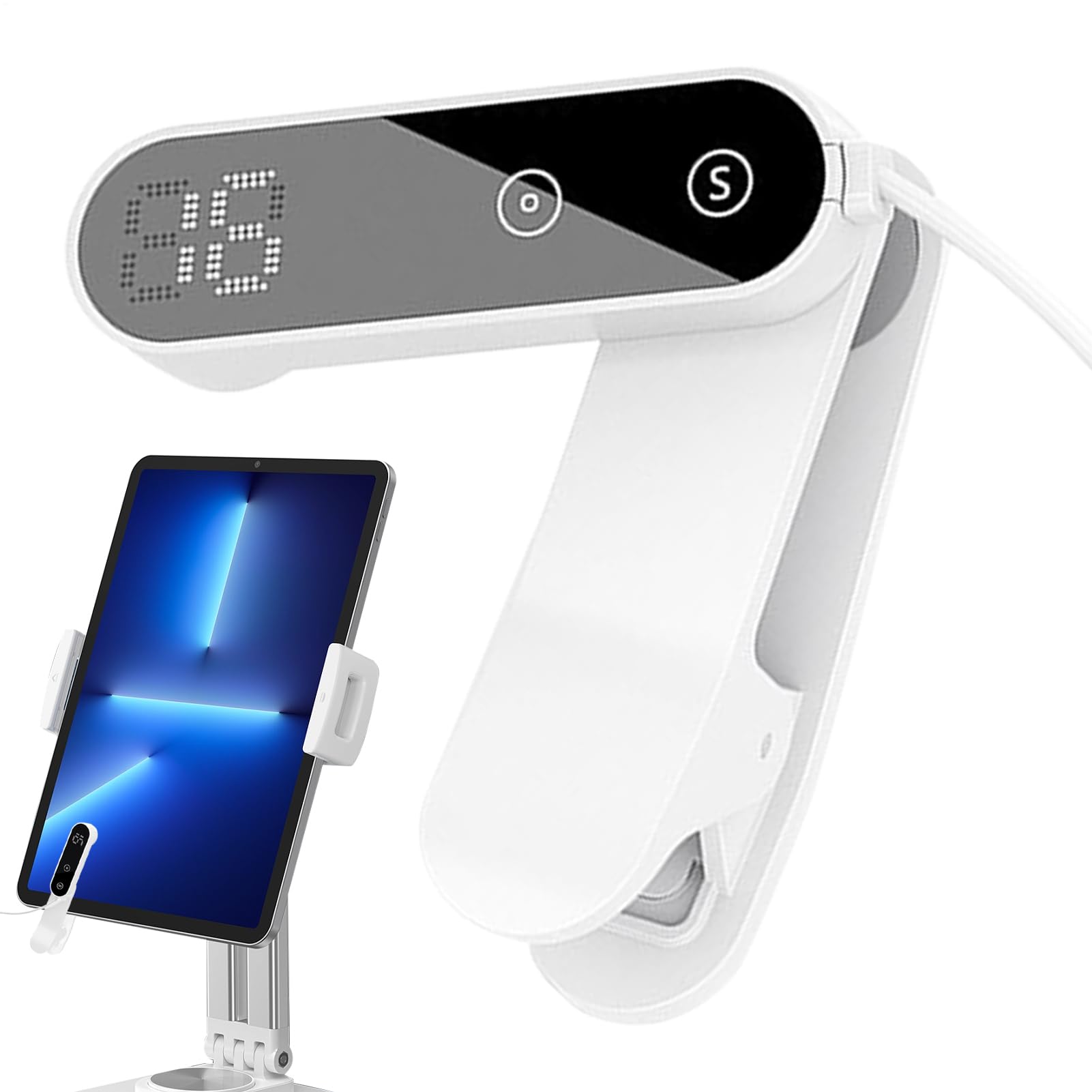 Toccatore Schermo | Display LED con velocità Regolabile Click Intelligente,Dispositivo Automatico Tocco Continuo - per Giochi in Diretta, Social Media e Trasmissioni