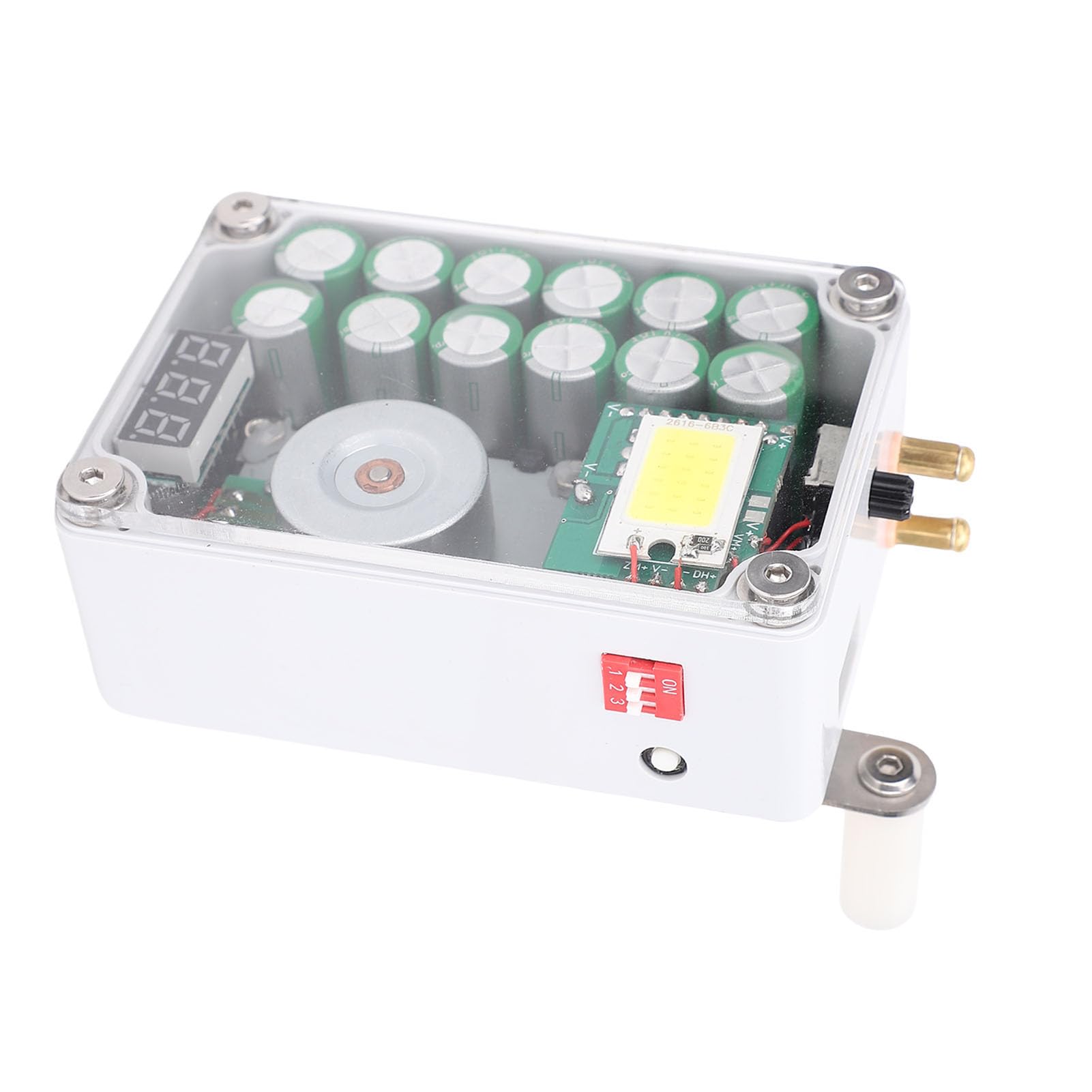 Pongnas Generatore a Manovella USB Portatile di Emergenza per Dispositivi Tablet Smartphone – Backup Senza Batteria Alimentato dall'uomo con Luce LED e Design Compatto per Esterni