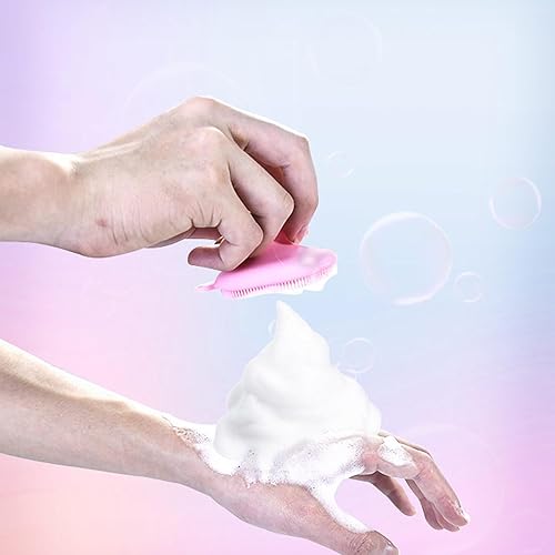 Miniatura 8 de Mini cepillo de limpieza facial de silicona, exfoliante facial manual, almohadilla de cepillo de limpieza, limpiador facial suave para exfoliar y
