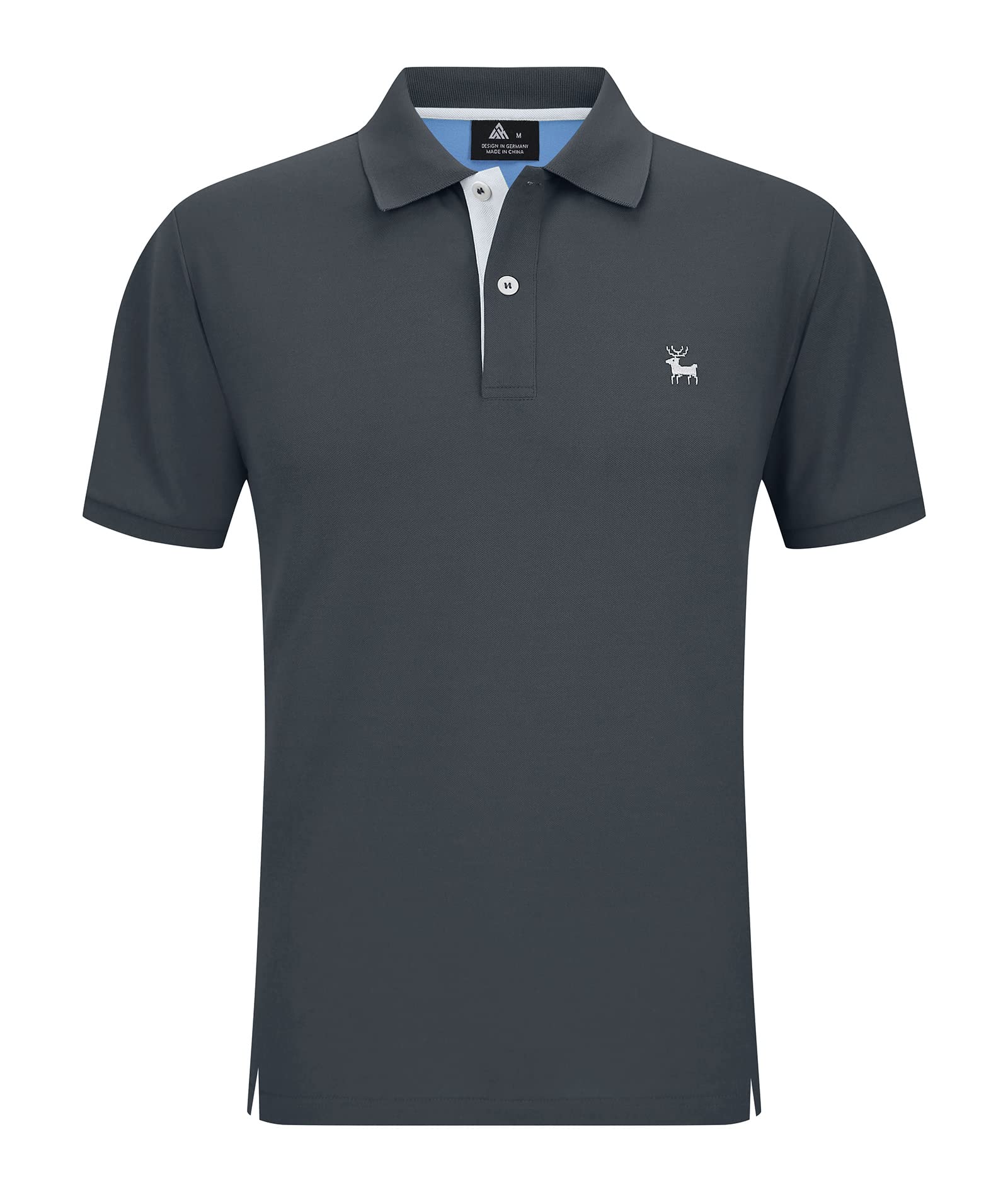 SwissWell Herren Kurzarm Poloshirt Atmungsaktiv T-Shirt Golf Sommer Poloshirts Männer Business Arbeits T Shirt Polohemd