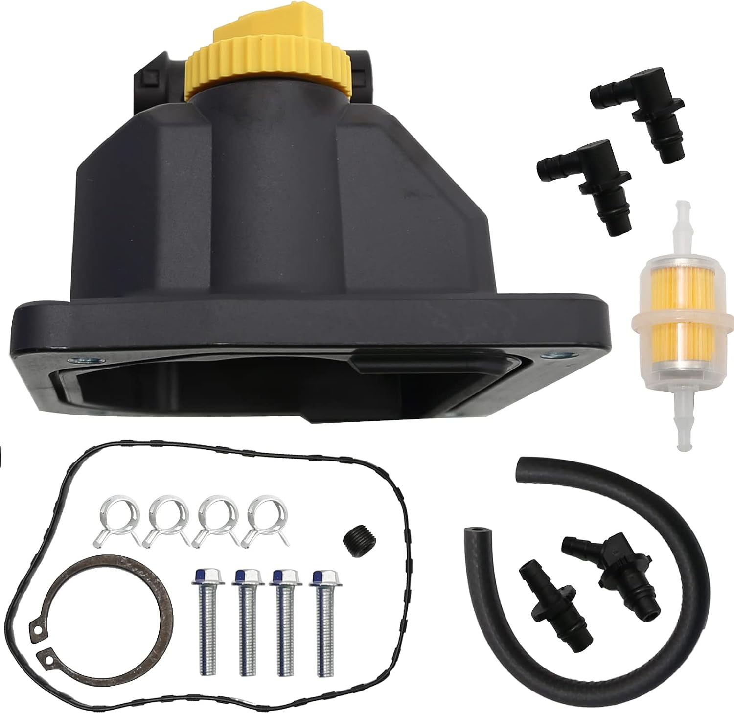 24-559-10-S Fuel Pump for Kohler CH18 CH19 CH20 CH22 CH23 CH25 CH640 CH730 with Fuel Filter Generator Fuel Tank Shut off Valve Replace 24 559 02-S 24-559-08-S 24-559-03-S 24 559 05-S